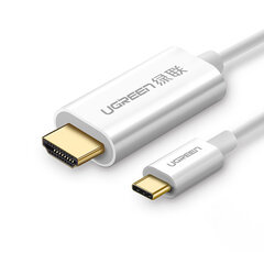 Adapter Ugreen 30841 MM121 Type-C et HDMI et MacBook Samsung S8 hind ja info | Mobiiltelefonide kaablid | kaup24.ee