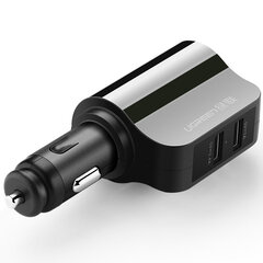 Автомобильное зарядное устройство Адаптер Ugreen 20394 2USB 3.4A 60W цена и информация | Зарядные устройства для телефонов | kaup24.ee