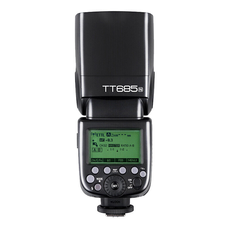 Speedlite kaamera Välklamp TTL Godox TT685N 2.4G 60GN 1 / 8000S et Nikon цена и информация | Lisatarvikud fotoaparaatidele | kaup24.ee