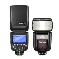 Speedlite kaamera Välklamp Godox V860III-C TTL 2W LED 2600mAh et Canon hind ja info | Lisatarvikud fotoaparaatidele | kaup24.ee