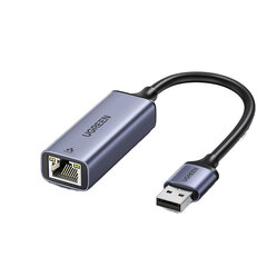 Адаптер Ugreen 50922 CM209 USB3.0 to RJ45 1000mbps цена и информация | Адаптеры и USB-hub | kaup24.ee