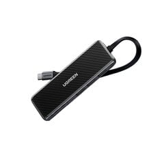 Adapter Ugreen 70552 CM307 9in1 Type-C et PD100W VGA HDMI 1000mbps 3USB3.0 SD/TF et HUAWEI Mate40/P50 Samsung S20 hind ja info | USB jagajad, adapterid | kaup24.ee