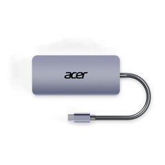 Адаптер Acer HY41-T6-2 6in1 Type-C До 2USB2.0 USB3.0 PD HDMI 100mbps для HUAWEI Mate40/P50 Samsung S20 цена и информация | Адаптер Aten Video Splitter 2 port 450MHz | kaup24.ee