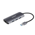 Адаптер Lenovo U03 4in1 USB До 3USB3.0 RJ45 1000mbps