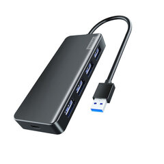 Адаптер Lenovo LX1811 5in1 USB До 4USB3.0 Micro-USB цена и информация | Адаптеры и USB-hub | kaup24.ee