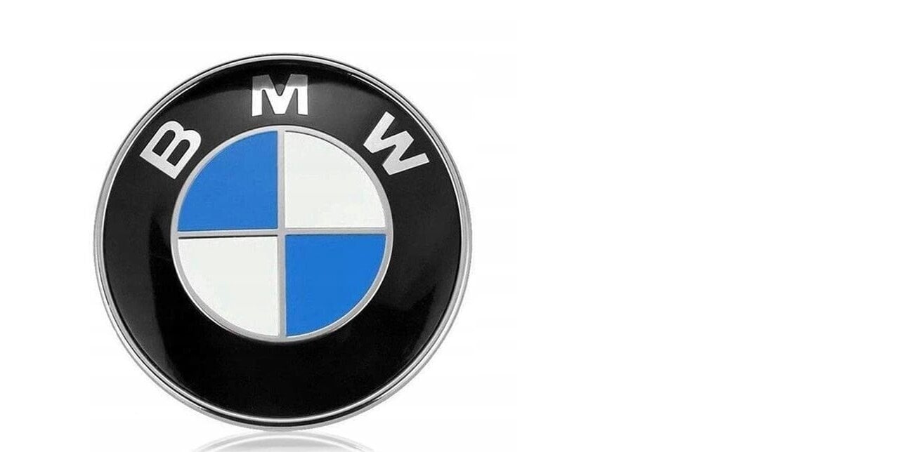 BMW 82 mm embleem mootori- või tagakaanel 1tk. цена и информация | Lisaseadmed | kaup24.ee