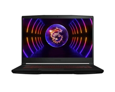 Портативный компьютер|MSI|Thin GF63 12VE|CPU i5-12450H|2000 MHz|15.6|1920x1080|RAM 16GB|DDR4|3200 MHz|SSD 512GB|NVIDIA GeForce RTX 4050|6GB|ENG|Windows 11 Home|Black|1.86 кг|GF63THIN12VE-014NL  цена и информация | Ноутбуки | kaup24.ee