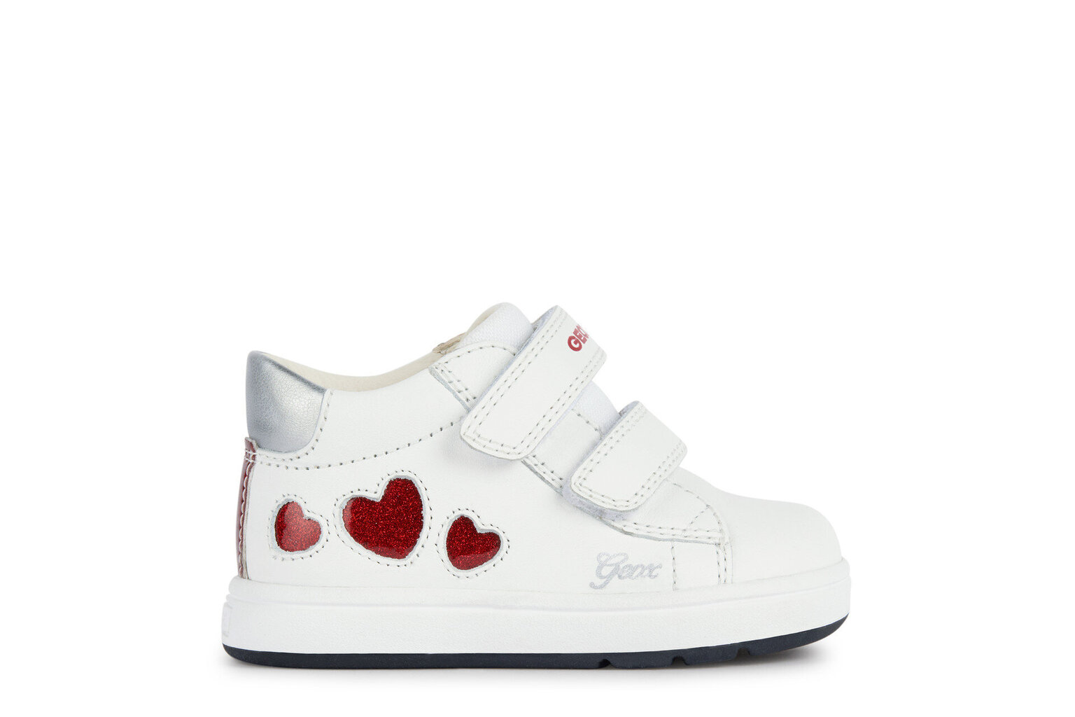 Geox jalanõud tüdrukutele 1192826, valged hind ja info | Laste kingad | kaup24.ee
