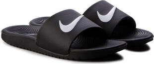 Детские тапочки Nike Kids Kawa Slide, цвет черный цена и информация | Детские тапочки, домашняя обувь | kaup24.ee