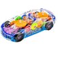 Läbipaistev auto, valgus- ja heliefektidega hind ja info | Poiste mänguasjad | kaup24.ee