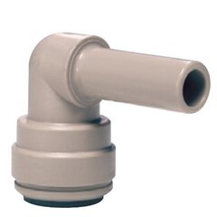 Фитинги PI221208S, John Guest Acetal Fitting Stem Elbow 3/8″ / 1/4″, 10шт цена и информация | Сантехнические соединения, клапаны | kaup24.ee