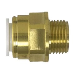 MW012206N John Guest Brass Male Coupler, 5tk hind ja info | Torude ühendused, ventiilid | kaup24.ee