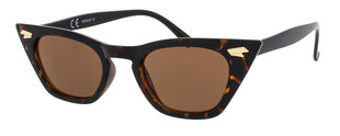 Женские солнцезащитные очки demi черно-коричневого цвета цена и информация | Naiste päikeseprillid | kaup24.ee