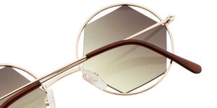 Женские солнцезащитные очки Jolie бледно-золотые дымчато-желтые цена и информация | Женские солнцезащитные очки | kaup24.ee
