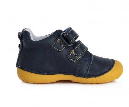 Nahast saapad poistele D.D.STEP.S015-372.Royal Blue. hind ja info | Laste saapad | kaup24.ee