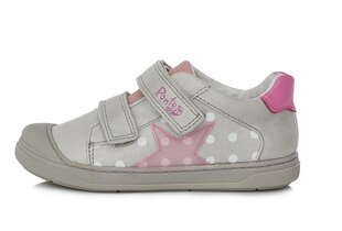 Кожаные  ботинки для девочки PONTE 20.
DA03-1-394AL.
Grey. цена и информация | Ботинки детские | kaup24.ee
