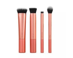 Набор косметических кистей Real Techniques Flawless Base 2.0 Brush Set, 4 штуки цена и информация | Кисти для макияжа, спонжи | kaup24.ee