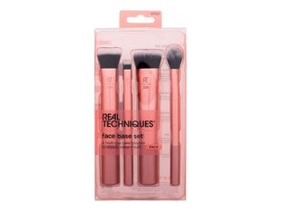 Набор косметических кистей Real Techniques Flawless Base 2.0 Brush Set, 4 штуки kaina ir informacija | Кисти для макияжа, спонжи | kaup24.ee