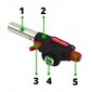 Gaasipõleti + 4 gaasiballooni 227 gr. цена и информация | Käsitööriistad | kaup24.ee