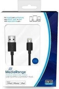 MediaRange MRCS180 USB 2.0, 3m hind ja info | Mobiiltelefonide kaablid | kaup24.ee