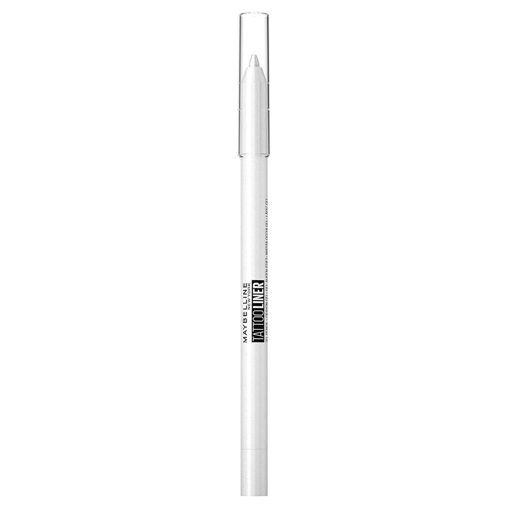 Silmalainer Maybelline Tattoo Liner 970-Polished White, 1,3 g hind ja info | Ripsmetušid, lauvärvid, silmapliiatsid, seerumid | kaup24.ee