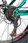 Meeste maastikuratas Louke Fat Bike X-treme, must hind ja info | Jalgrattad | kaup24.ee