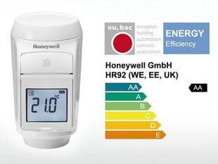 Термостатическая головка Honeywell Home Evohome HR92EE цена и информация | Клапаны для радиаторов | kaup24.ee