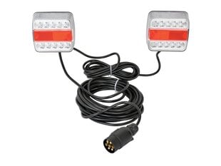 Прицепные фонари на магнитах LED 12V E11 CARPOINT 0440021 цена и информация | Прицепы и их запчасти | kaup24.ee