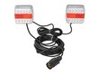 Haagise tuled komplekt magnetika LED 12V E11 CARPOINT 0440021 цена и информация | Haagised ja varuosad | kaup24.ee