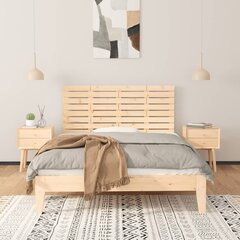 vidaXL seinale kinnitatav voodipeats, 146x3x63 cm, männipuit hind ja info | Voodid | kaup24.ee
