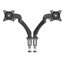Настольное крепление для монитора Barkan M142P с газлифтом, 13"-29", 6x2 кг, 100x100 мм цена и информация | Кронштейны для монитора | kaup24.ee