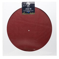 LP vinüülplaadi matt SLIPMAT LEATHER (nahk) Audio Anatomy VINYL SLIPMAT LEATHER RED 1,5 MM hind ja info | Vinüülplaadid, CD, DVD | kaup24.ee