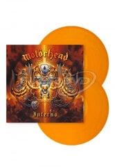 Виниловая пластинка Motorhead Inferno Orange Vinyl, 2 пластинки цена и информация | Виниловые пластинки, CD, DVD | kaup24.ee