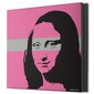 Seinatrükk Canvas Banksy Graffiti Mona Lisa - 100 x 100 cm hind ja info | Seinakleebised | kaup24.ee