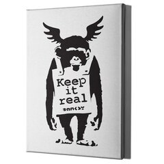 Seinatrükk Canvas Banksy Graffiti Funny Monkey - 100 x 71 cm цена и информация | Декоративные наклейки | kaup24.ee