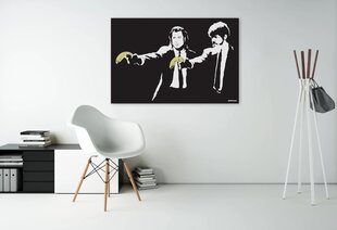 Seinapildi lõuend Banksy retrografiti pulp-ilukirjandus kodukaunistus – 100X60cm цена и информация | Картины, живопись | kaup24.ee