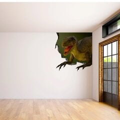 Vinüülist seinakleebis, 3D dinosaurus - 100 x 100 cm цена и информация | Декоративные наклейки | kaup24.ee