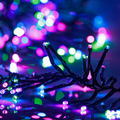 vidaXL LED-valgusriba, 2000 LEDi, pastelne värviline, 40 m, PVC hind ja info | Jõulutuled | kaup24.ee
