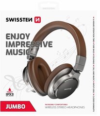 Swissten Jumbo Bluetooth Наушники с функциями FM / AUX цена и информация | Наушники | kaup24.ee