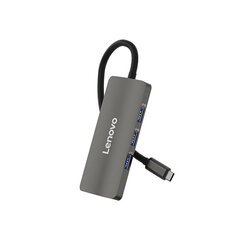 Adapter Lenovo D620 6in1 Type-C et 3USB3.0 HDMI Type-C RJ45 et HUAWEI Mate40/P50 Samsung S20 цена и информация | Адаптеры и USB-hub | kaup24.ee