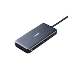 Адаптер Anker A8346 7in1 Type-C До PD100W SD/TF HDMI 2USB3.0 USB-C для HUAWEI Mate40/P50 Samsung S20 цена и информация | Адаптеры и USB-hub | kaup24.ee