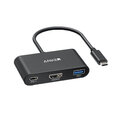 Adapter Anker A83396 3in1 Type-C et HDMI PD100W USB et HUAWEI Mate40/P50 Samsung S20