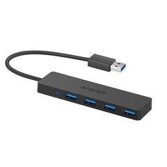 Адаптер Anker A7516611 4in1 USB До 4USB3.0 HUB 35g 20cm цена и информация | Адаптеры и USB-hub | kaup24.ee