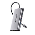 Adapter SAMZHE TC-DK 10in1 Type-C et 3USB3.0 1000mbps VGA AUX 3.5mm PD100W HDMI SD/TF et HUAWEI Mate40/P50 Samsung S20