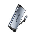 Адаптер Samzhe DK-S05X 5in1 Type-C До HDMI PD 3USB3.0 для HUAWEI Mate40/P50 Samsung S20