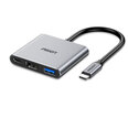 Adapter Pisen PGM-HB07 3in1 Type-C et HDMI USB3.0 PD100W et HUAWEI Mate40/P50 Samsung S20