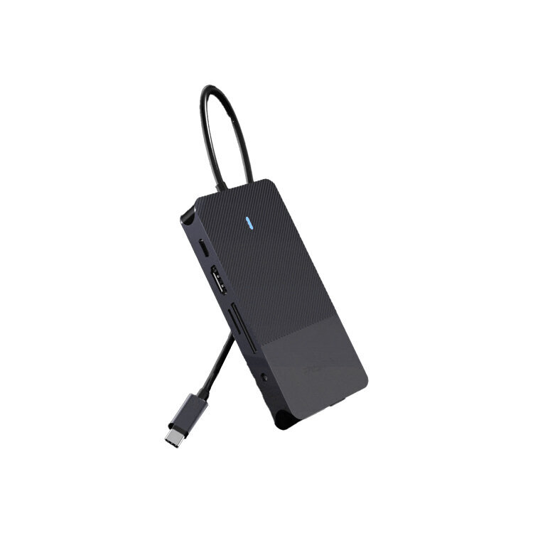 Adapter Pisen NJ-TC06 10in1 Type-C et HDMI 3USB3.0 PD100W SD/TF 1000mbps VGA AUX 3.5mm et HUAWEI Mate40/P50 Samsung S20 цена и информация | USB jagajad, adapterid | kaup24.ee