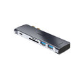 Адаптер Pisen NJ-TC22 6in1 Type-C До Thunderbolt3 2USB3.0 HDMI SD/TF для HUAWEI MacBookPro/Air