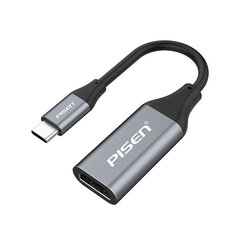 Адаптер Pisen CH102-150 Type-C До HDMI для HUAWEI Mate40/P50 Samsung S20 цена и информация | Адаптер Aten Video Splitter 2 port 450MHz | kaup24.ee