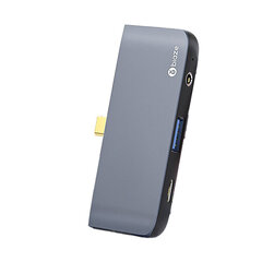 Адаптер Biaze R38 4in1 Type-C До USB3.0 PD HDMI AUX 3.5mm для iPad Pro/Air HUAWEI Mate40/P50 Samsung S20 цена и информация | Адаптеры и USB-hub | kaup24.ee
